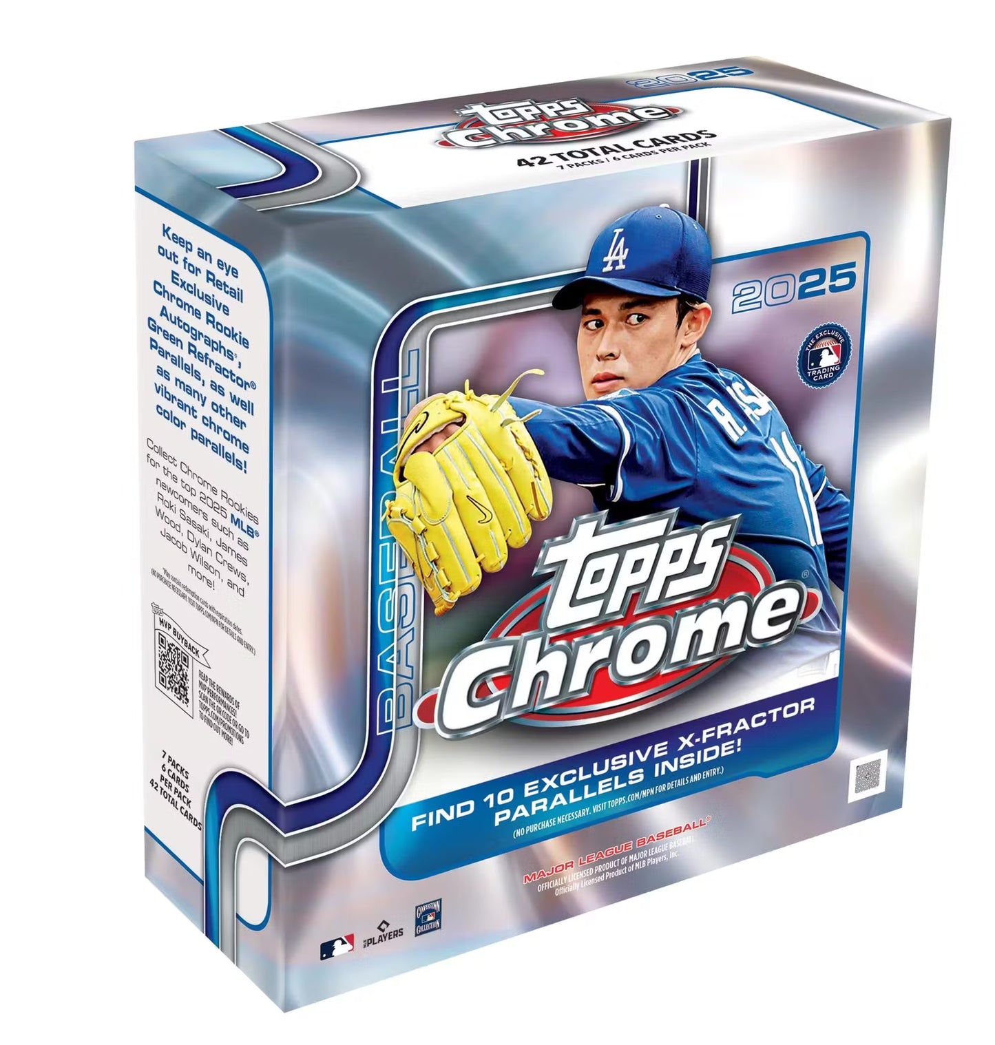 MLB Topps Chrome 2025 Mega Box Rip and Ship (presell)